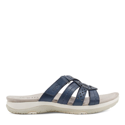 Sassoni Strappy Casual Slip-On Flat Sandals - Earth Shoes Featured