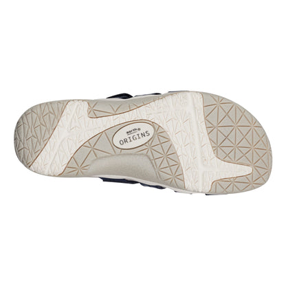 Sassoni Strappy Casual Slip-On Flat Sandals - Earth Shoes Featured