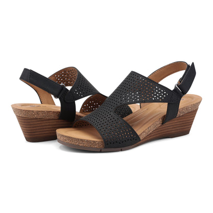 Harten Wedge Sandals - Earth Shoes Recommended