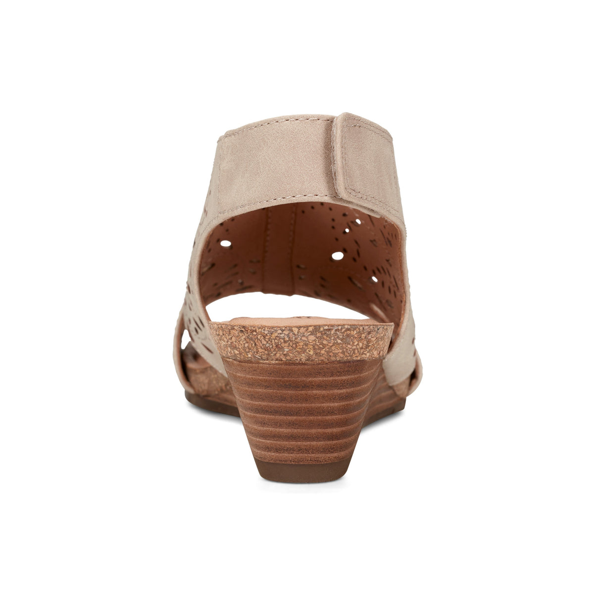 Halin Round Toe Casual Slingback Wedge Sandals - Earth Shoes Exclusive
