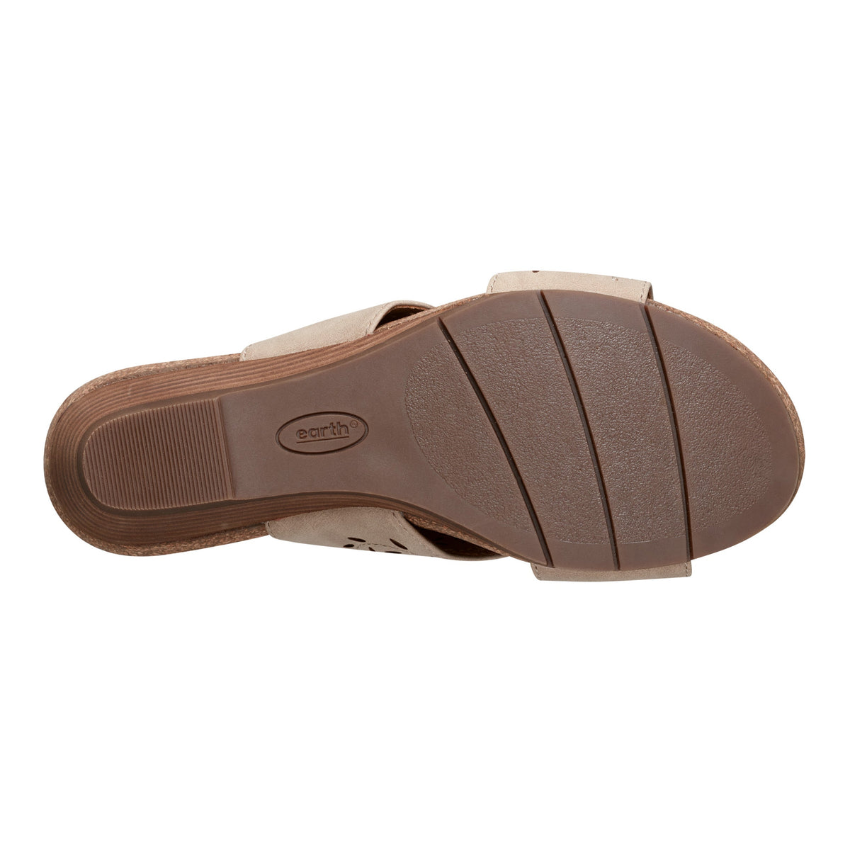 Halin Round Toe Casual Slingback Wedge Sandals - Earth Shoes Exclusive