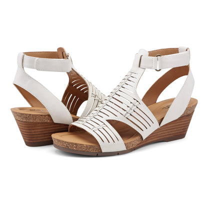 Helodie Strappy Wedge Sandals - Earth Shoes Signature