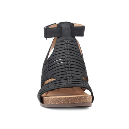 Helodie Strappy Wedge Sandals - Earth Shoes Premium