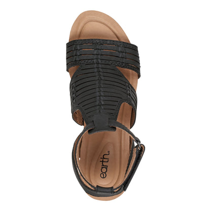 Helodie Strappy Wedge Sandals - Earth Shoes Premium