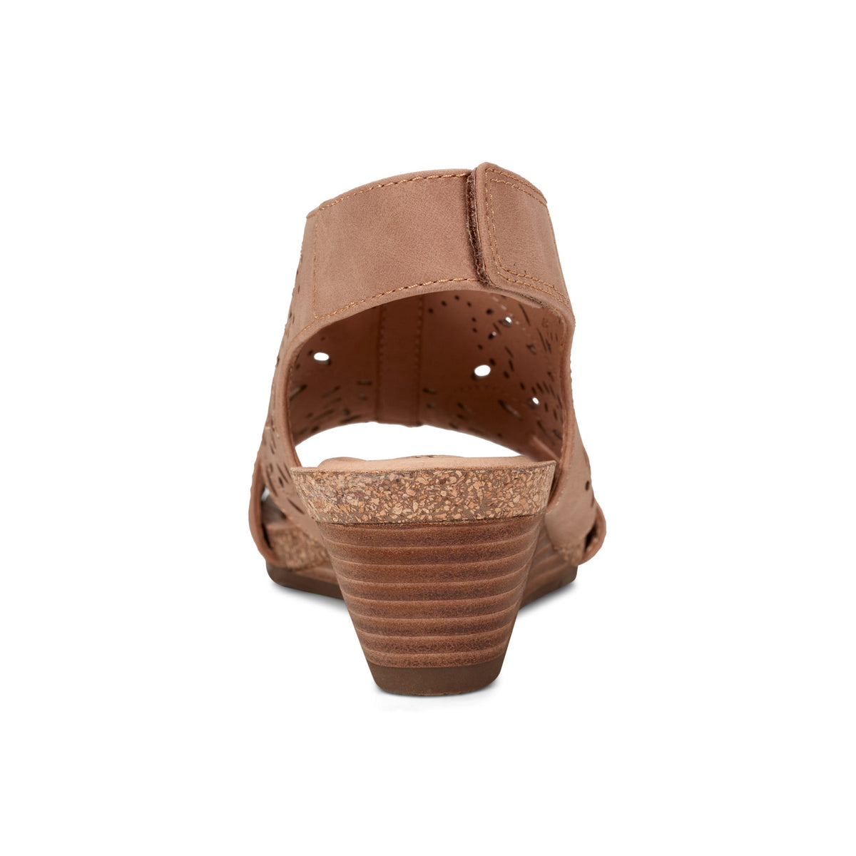 Halin Round Toe Casual Slingback Wedge Sandals - Earth Shoes Popular