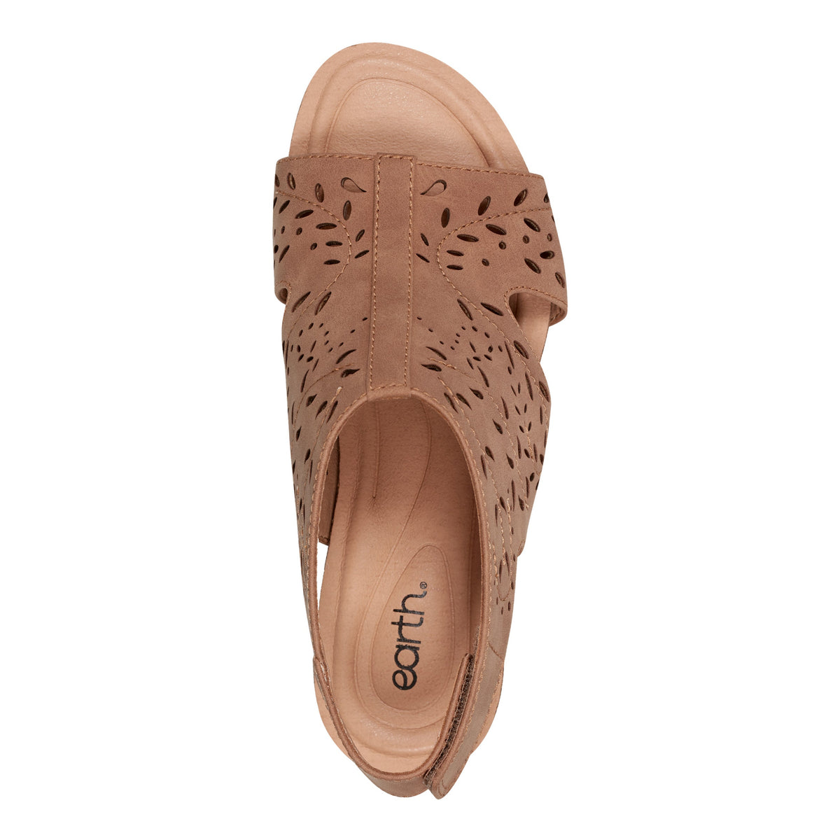 Halin Round Toe Casual Slingback Wedge Sandals - Earth Shoes Popular