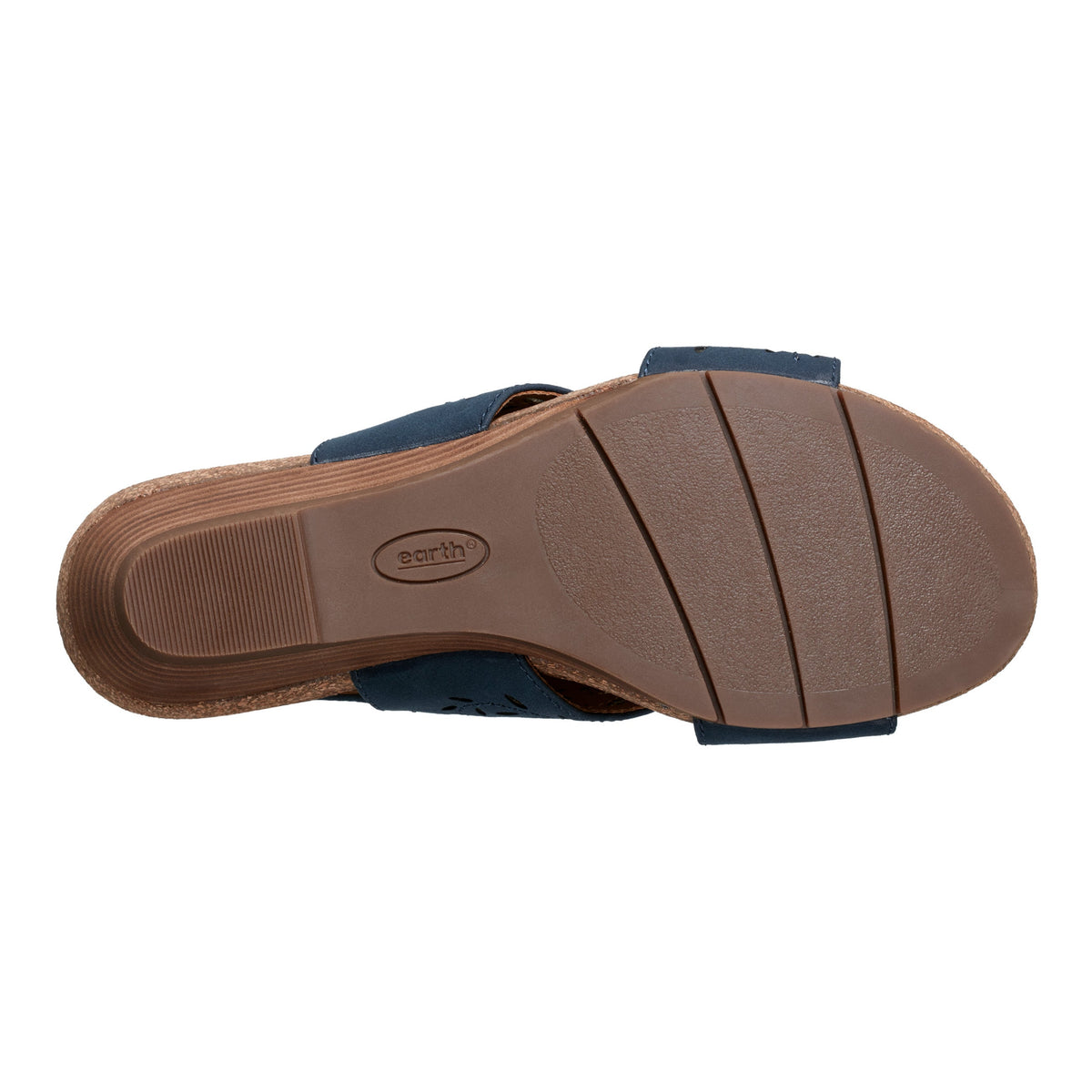 Halin Round Toe Casual Slingback Wedge Sandals - Earth Shoes Best Seller