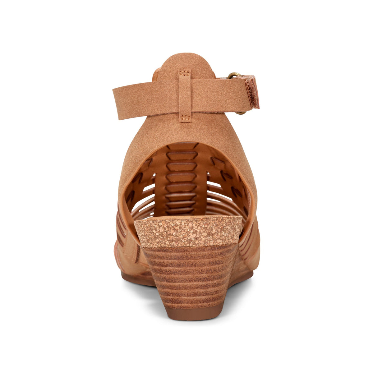 Hattie Round Toe Strappy Wedge Sandals - Earth Shoes Signature