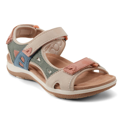 Skylar Round Toe Lightweight Casual Flat Sandals - Earth Shoes Featured