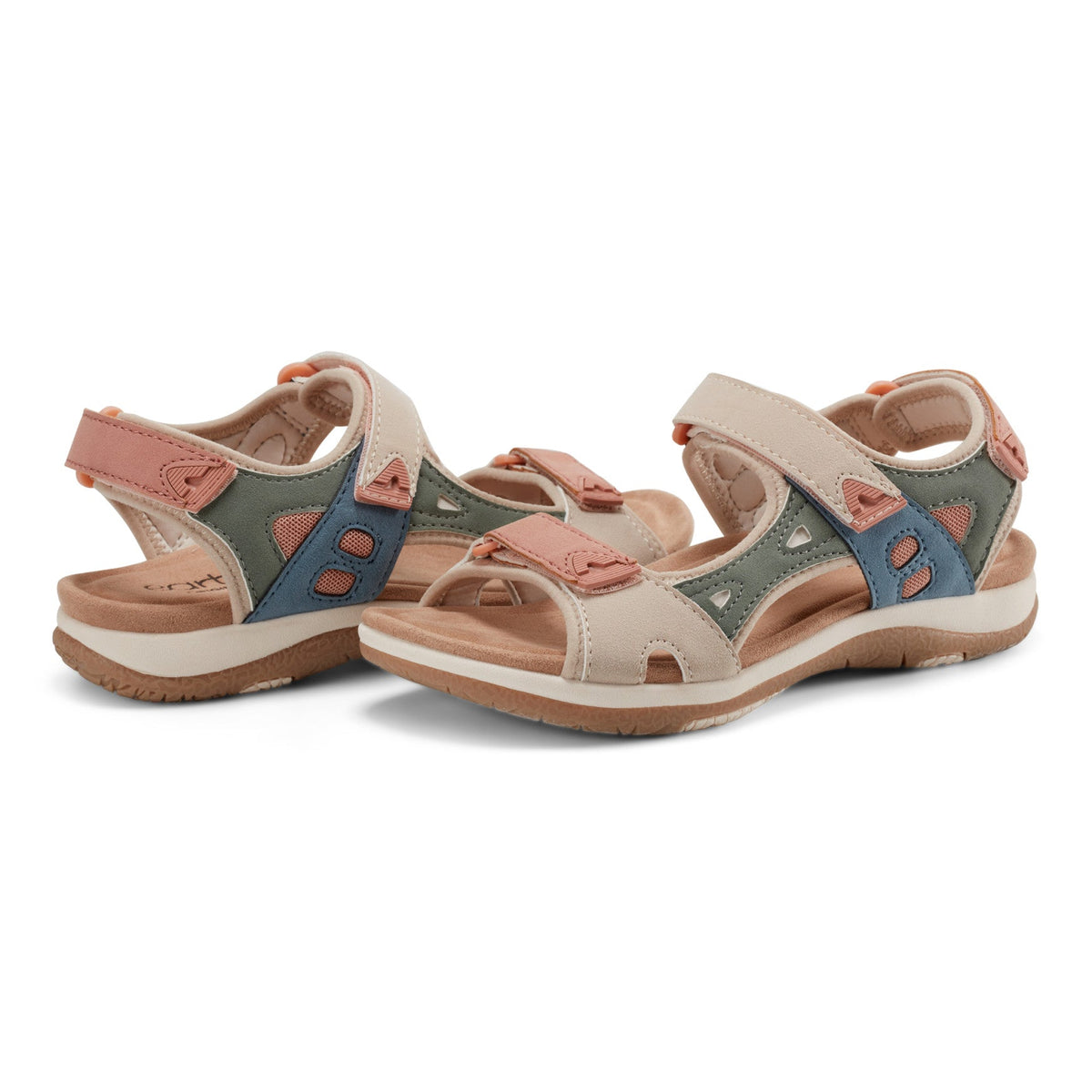 Skylar Round Toe Lightweight Casual Flat Sandals - Earth Shoes Featured