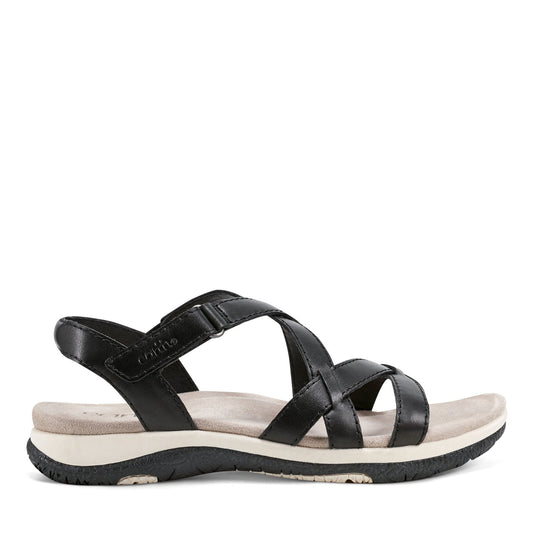 Sterling Casual Strappy Round Toe Flat Sandals - Earth Shoes Popular