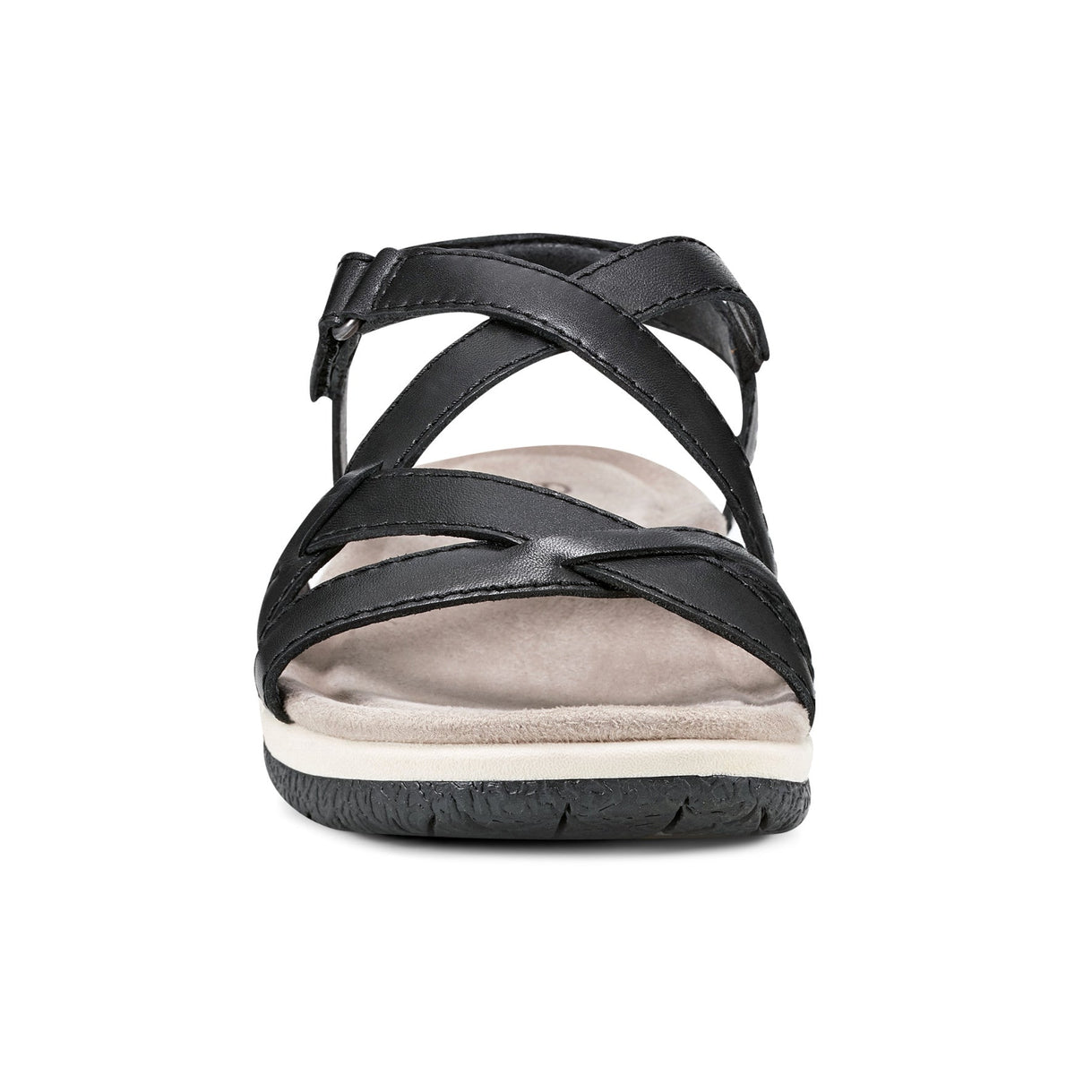 Sterling Casual Strappy Round Toe Flat Sandals - Earth Shoes Popular