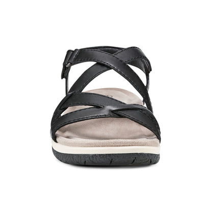 Sterling Casual Strappy Round Toe Flat Sandals - Earth Shoes Popular
