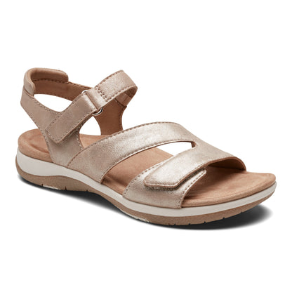 Sureal Leather Strappy Sandals - Earth Shoes Best Seller