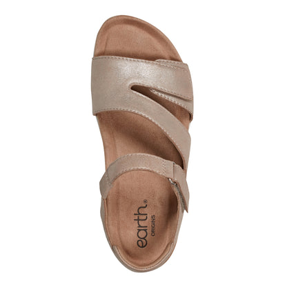 Sureal Leather Strappy Sandals - Earth Shoes Best Seller