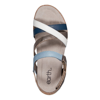 Rosie Open Toe Strappy Flat Casual Sandals - Earth Shoes New