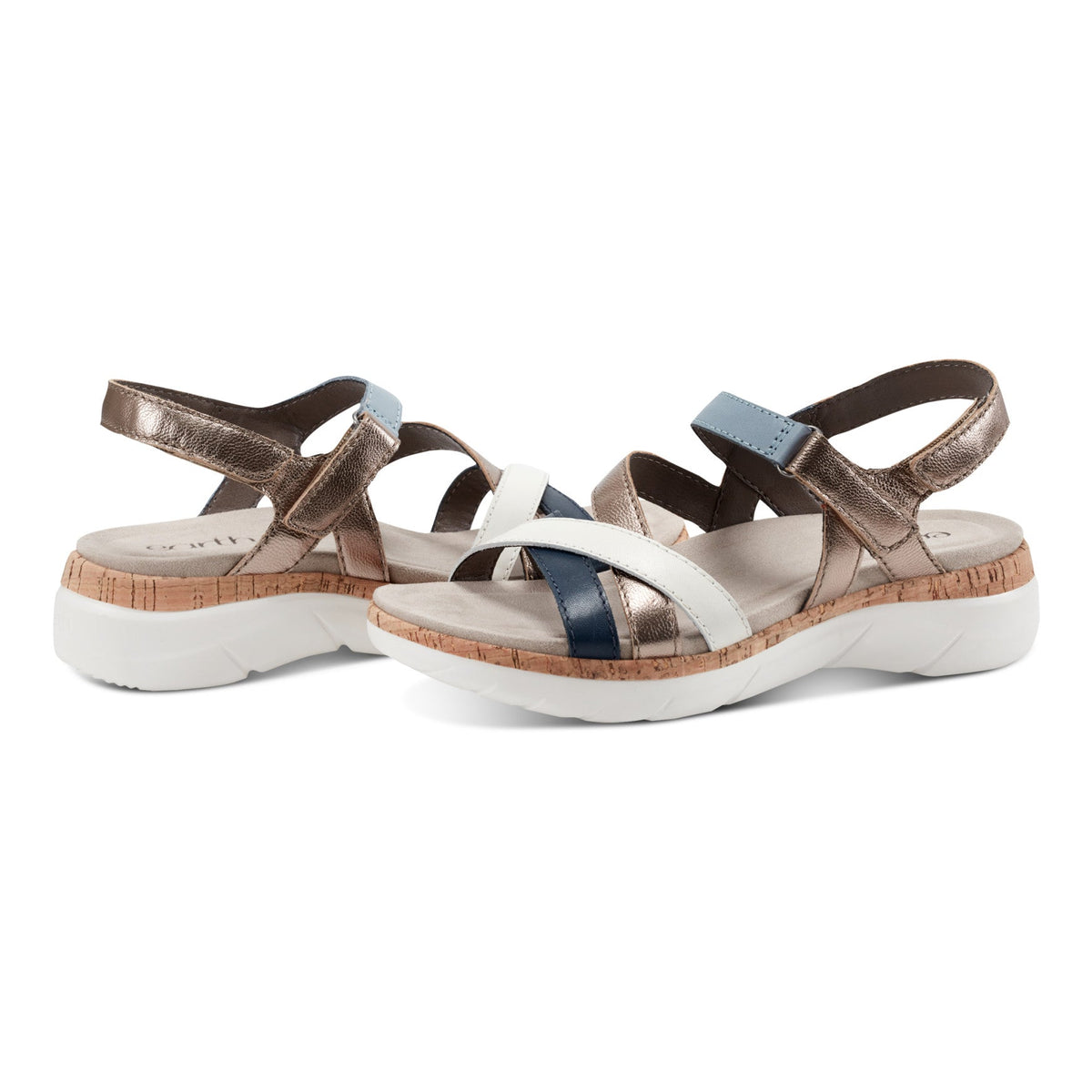 Rosie Open Toe Strappy Flat Casual Sandals - Earth Shoes New