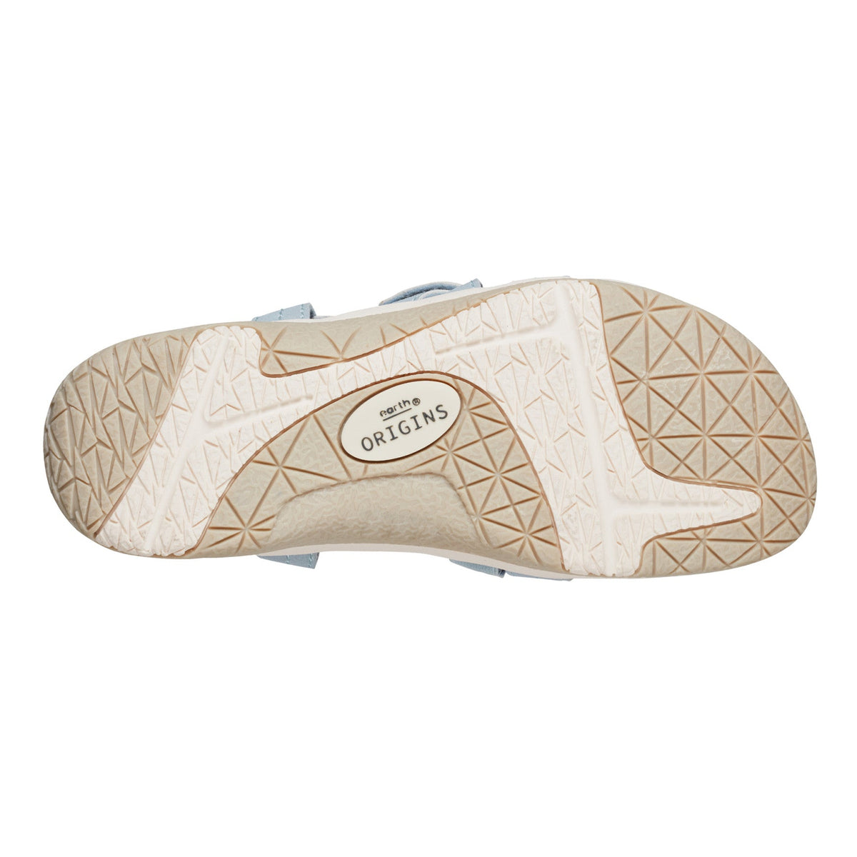Samsin Round Toe Strappy Casual Flat Sandals - Earth Shoes Featured