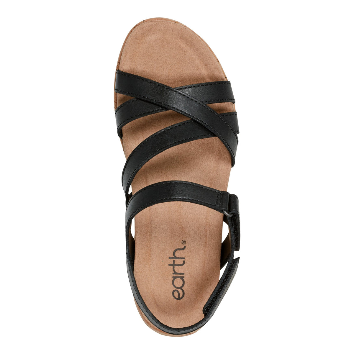 Rosie Open Toe Strappy Flat Casual Sandals - Earth Shoes Popular