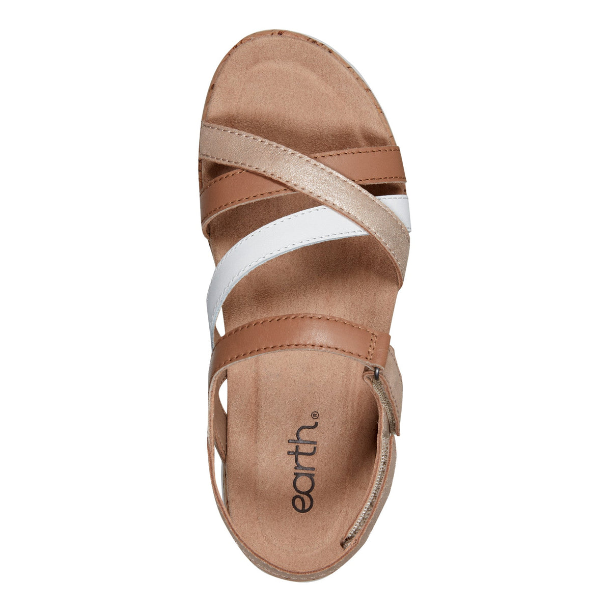 Rosie Open Toe Strappy Flat Casual Sandals - Earth Shoes Trending