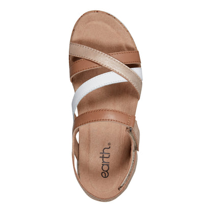 Rosie Open Toe Strappy Flat Casual Sandals - Earth Shoes Trending