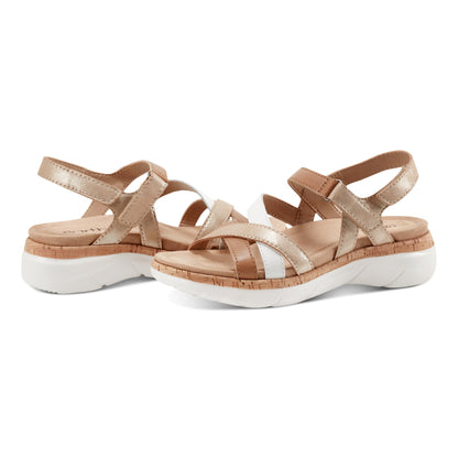 Rosie Open Toe Strappy Flat Casual Sandals - Earth Shoes Trending