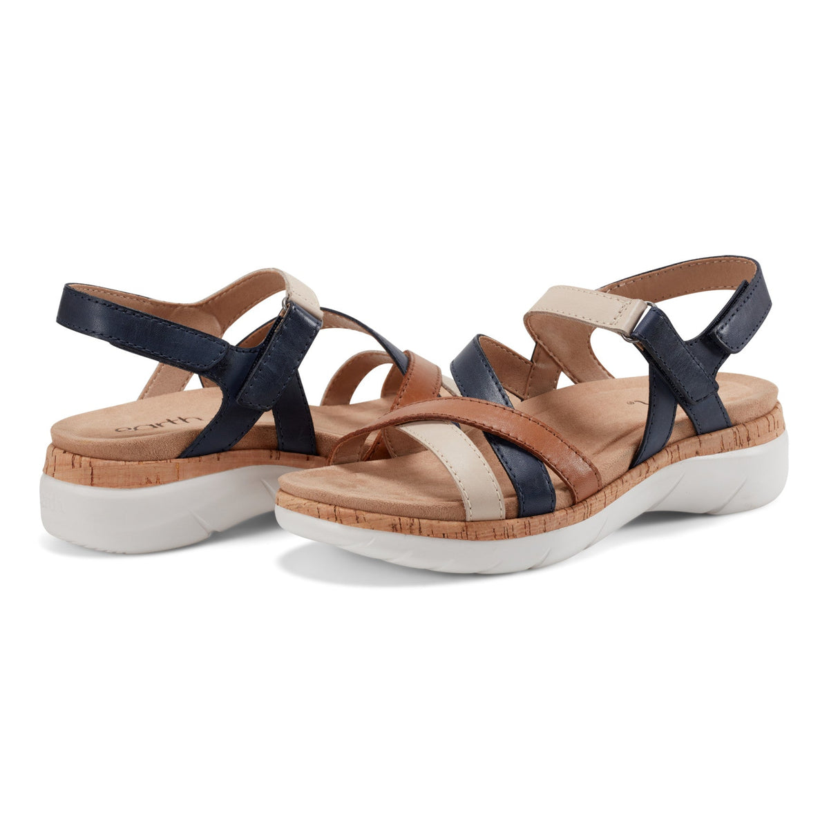 Rosie Open Toe Strappy Flat Casual Sandals - Earth Shoes Best Seller