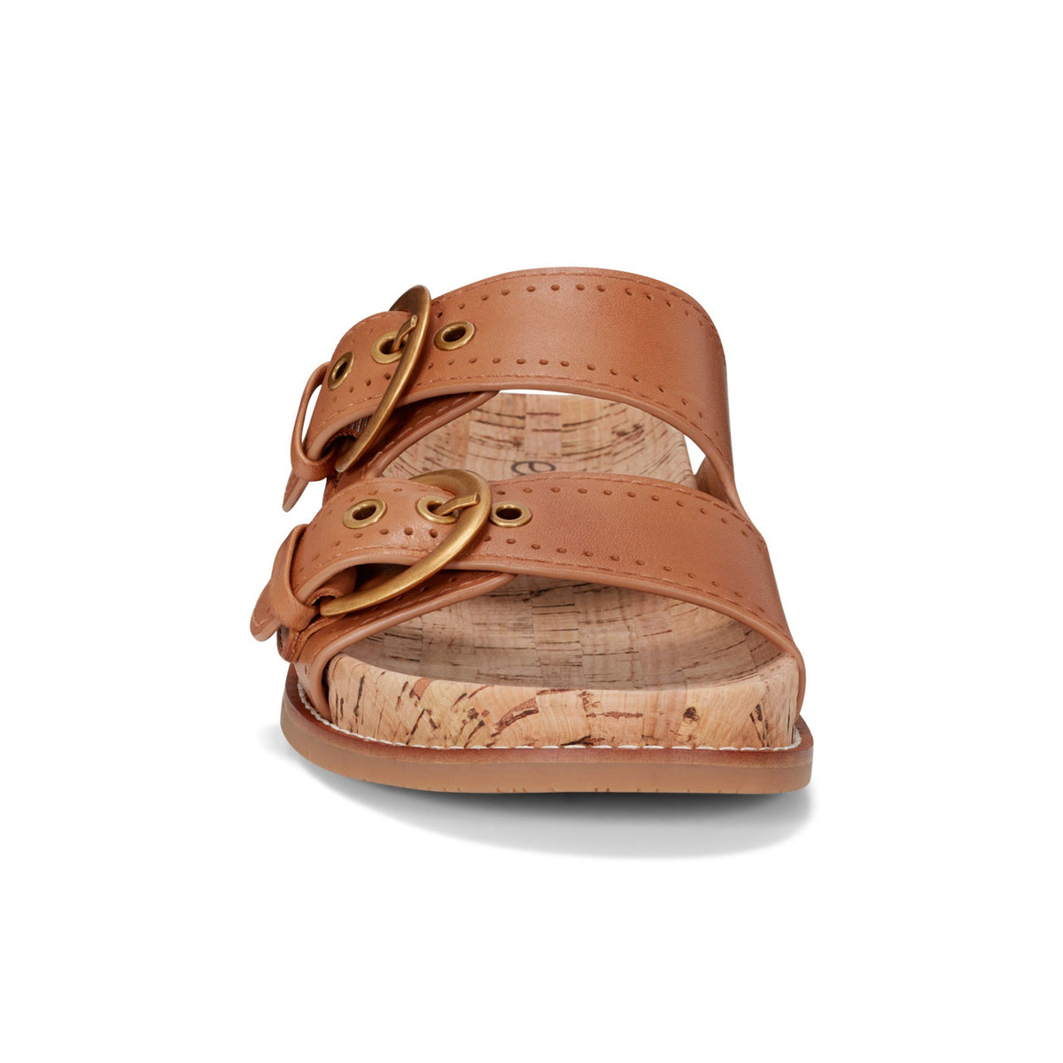 Francii Round Toe Casual Slip-on Flat Sandals - Earth Shoes Premium