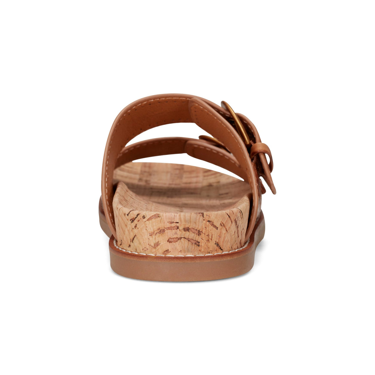 Francii Round Toe Casual Slip-on Flat Sandals - Earth Shoes Premium
