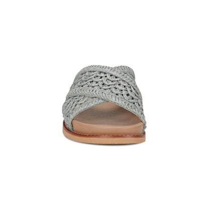 Flurry Round Toe Slip-on Flat Casual Sandals - Earth Shoes New