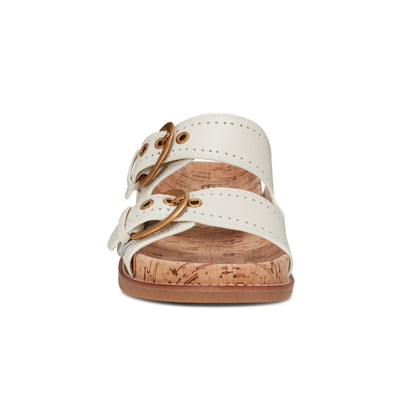 Francii Round Toe Casual Slip-on Flat Sandals - Earth Shoes Featured