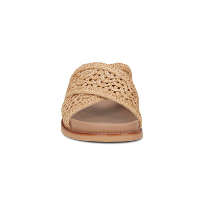 Flurry Round Toe Slip-on Flat Casual Sandals - Earth Shoes Trending