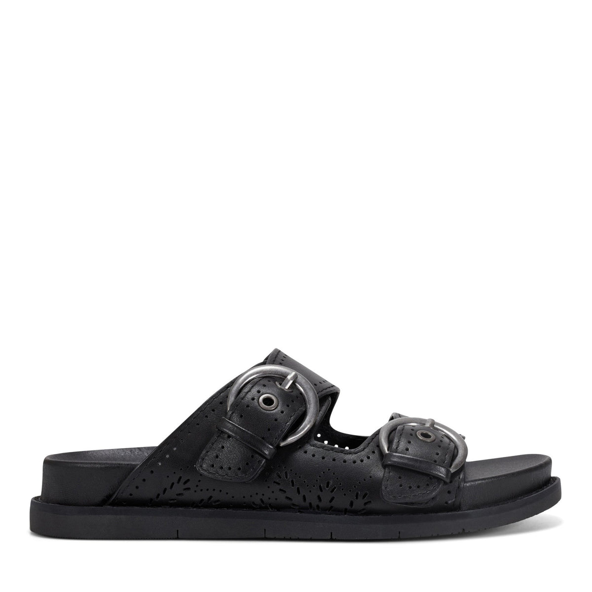Francii Round Toe Casual Slip-on Flat Sandals - Earth Shoes Best Seller