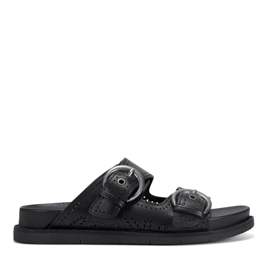 Francii Round Toe Casual Slip-on Flat Sandals - Earth Shoes Best Seller