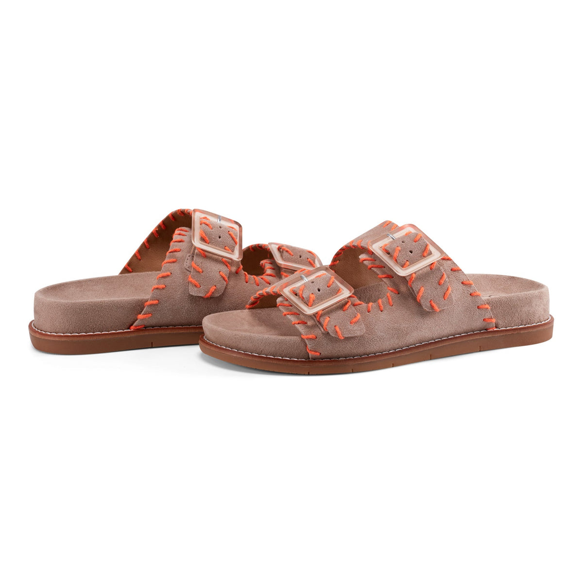 Fausto Round Toe Casual Flat Strappy Sandals - Earth Shoes Exclusive