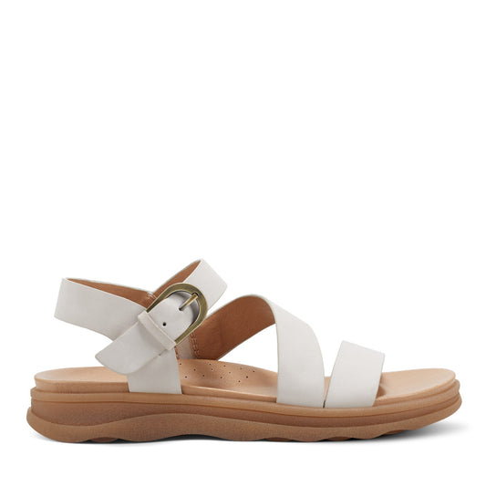 Lainey Casual Strappy Round Toe Flat Sandals - Earth Shoes Featured