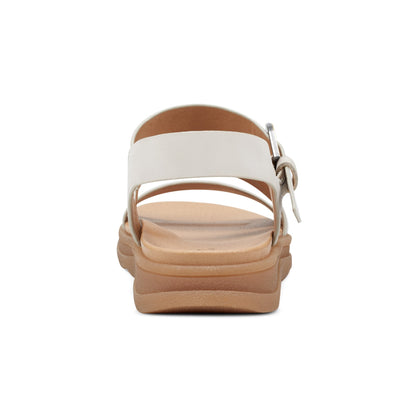 Lainey Casual Strappy Round Toe Flat Sandals - Earth Shoes Featured