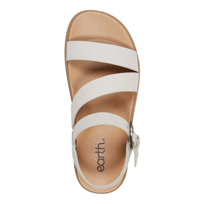 Lainey Casual Strappy Round Toe Flat Sandals - Earth Shoes Featured