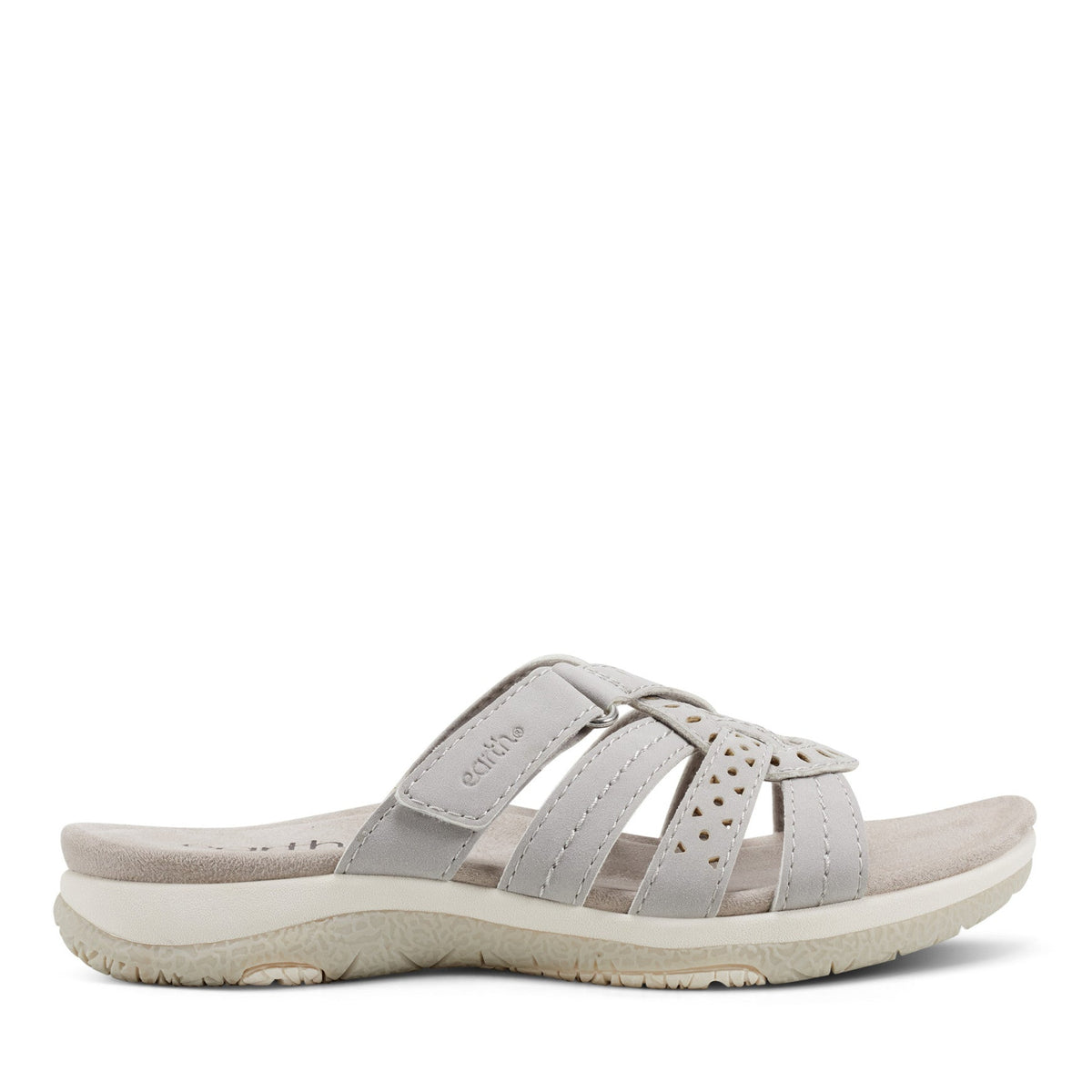 Sassoni Strappy Casual Slip-On Flat Sandals - Earth Shoes Recommended