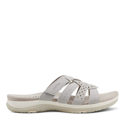 Sassoni Strappy Casual Slip-On Flat Sandals - Earth Shoes Recommended