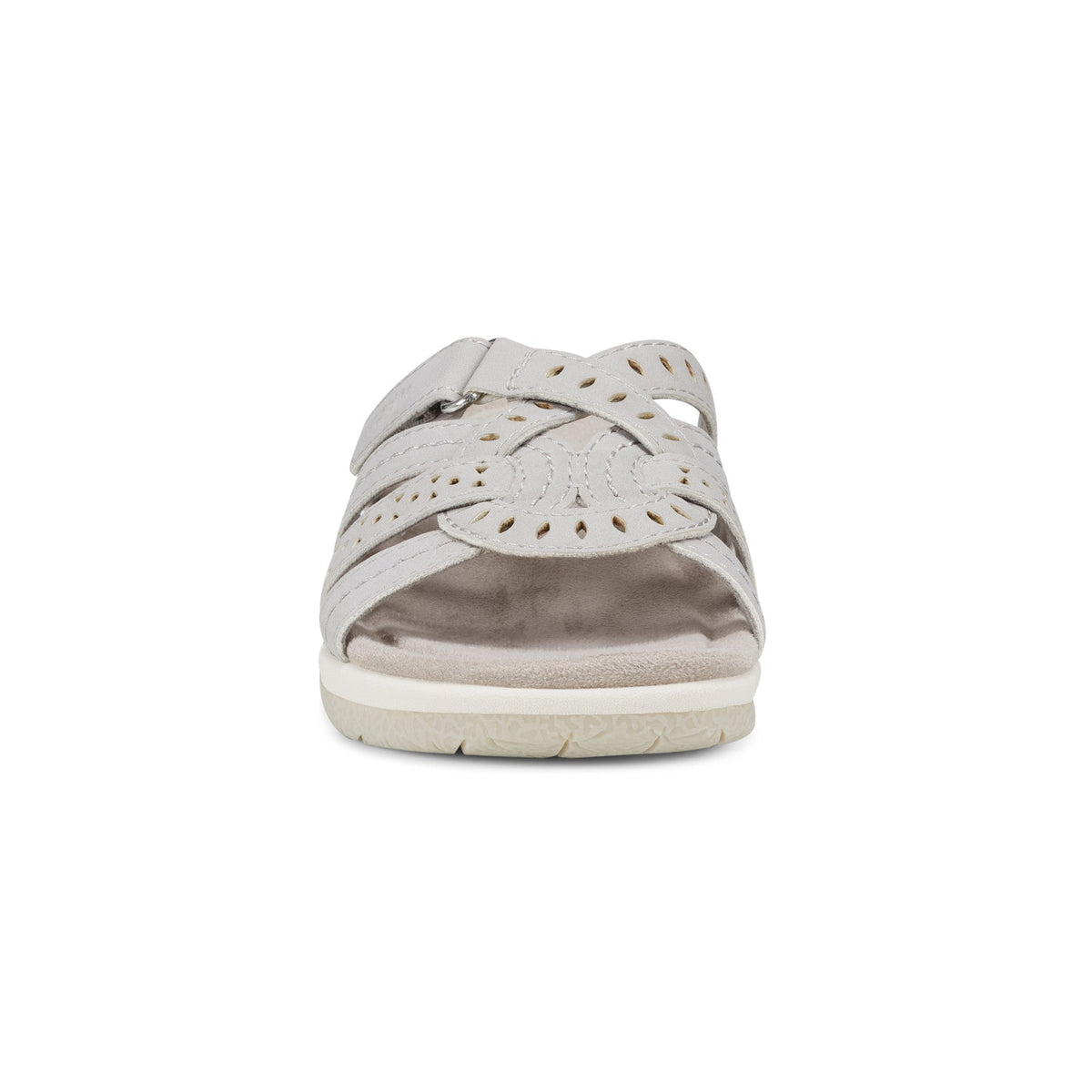 Sassoni Strappy Casual Slip-On Flat Sandals - Earth Shoes Recommended