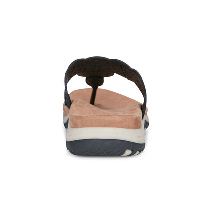 Sadie Square Toe Casual Slip-on Flat Sandals - Earth Shoes Exclusive