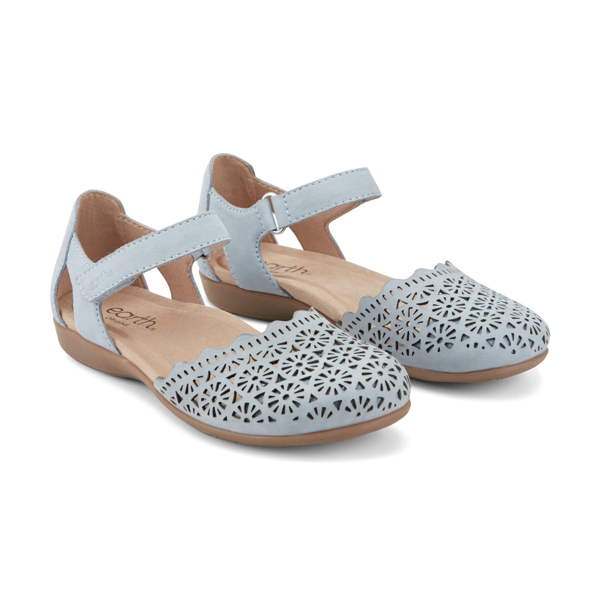 Bronnie Casual Slip-On Perforated Sandals - Earth Shoes Premium