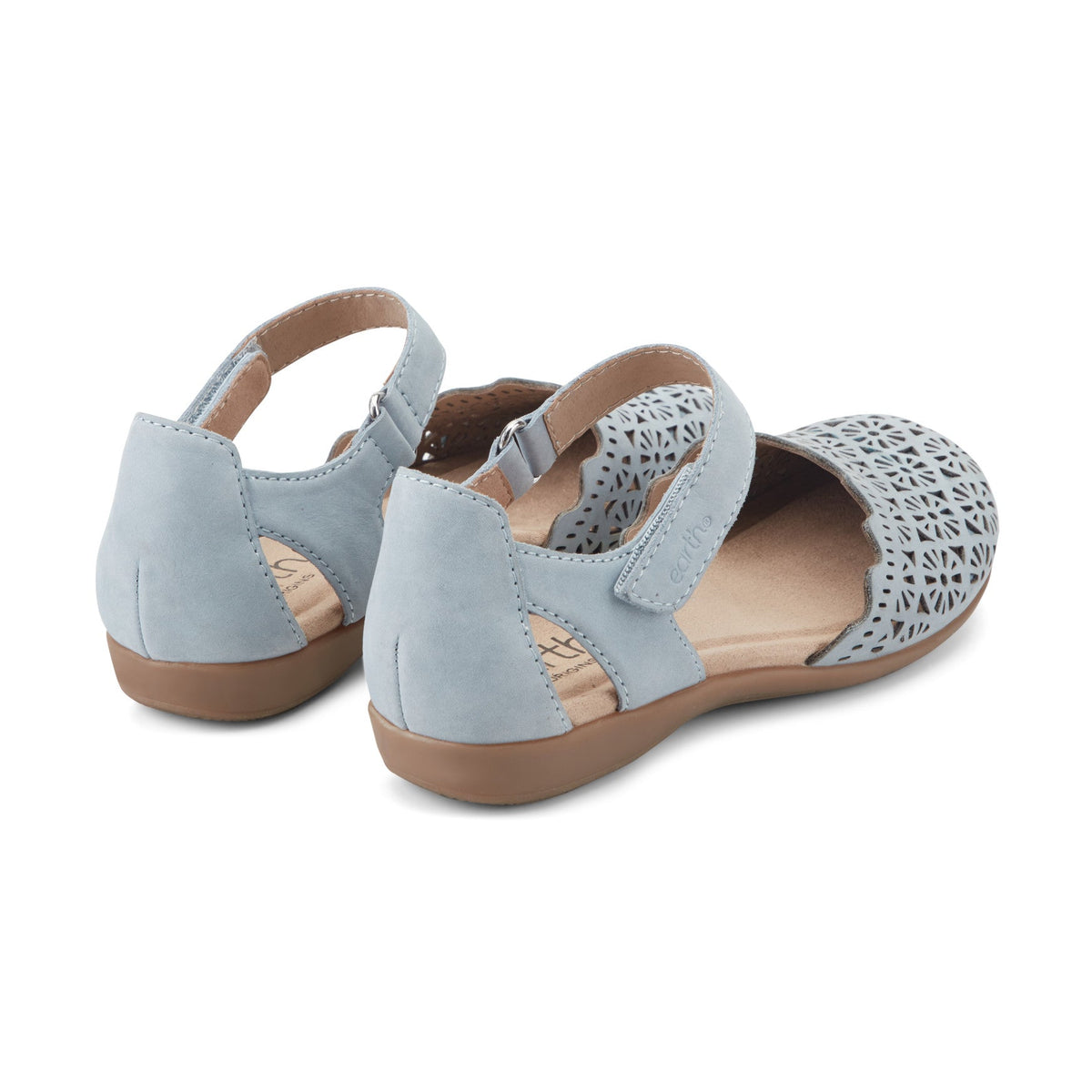 Bronnie Casual Slip-On Perforated Sandals - Earth Shoes Premium