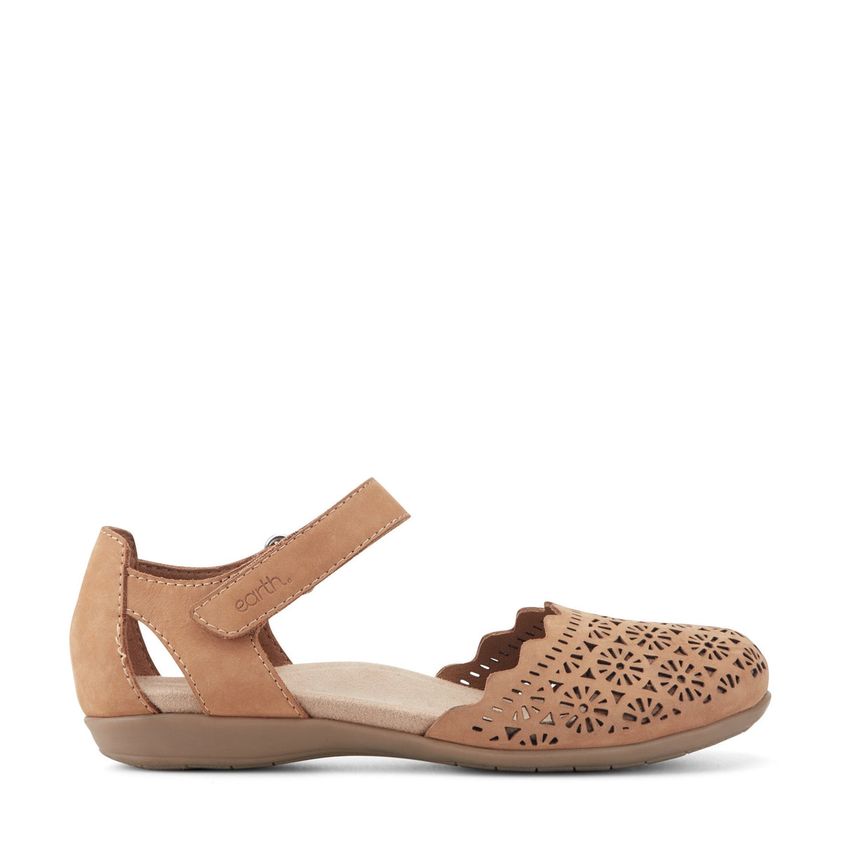 Bronnie Casual Slip-On Perforated Sandals - Earth Shoes New