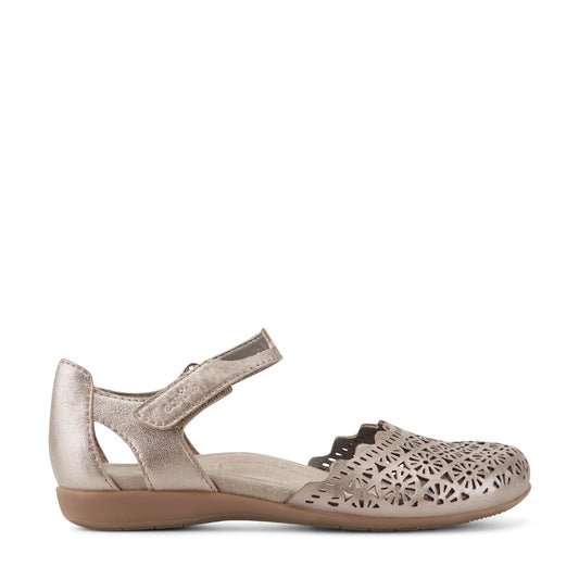 Bronnie Casual Slip-On Perforated Sandals - Earth Shoes Featured