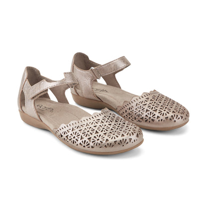 Bronnie Casual Slip-On Perforated Sandals - Earth Shoes Featured