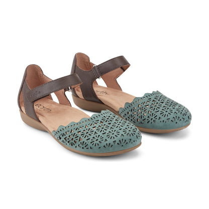 Bronnie Casual Slip-On Perforated Sandals - Earth Shoes Popular