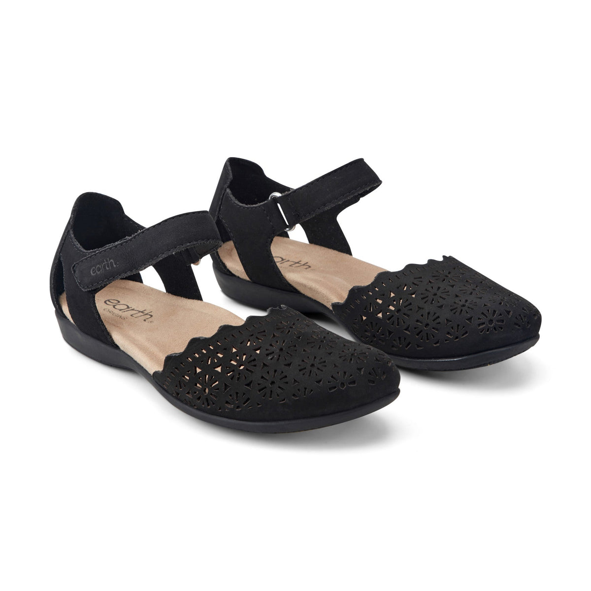 Bronnie Casual Slip-On Perforated Sandals - Earth Shoes Best Seller