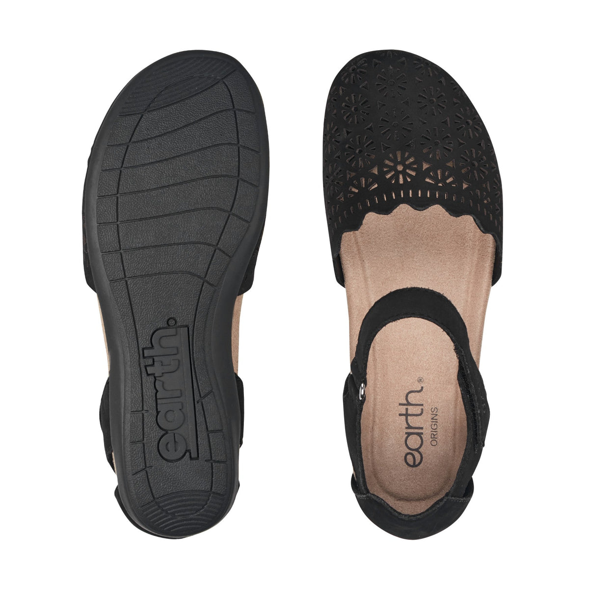 Bronnie Casual Slip-On Perforated Sandals - Earth Shoes Best Seller